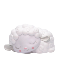 a sleeping lamb